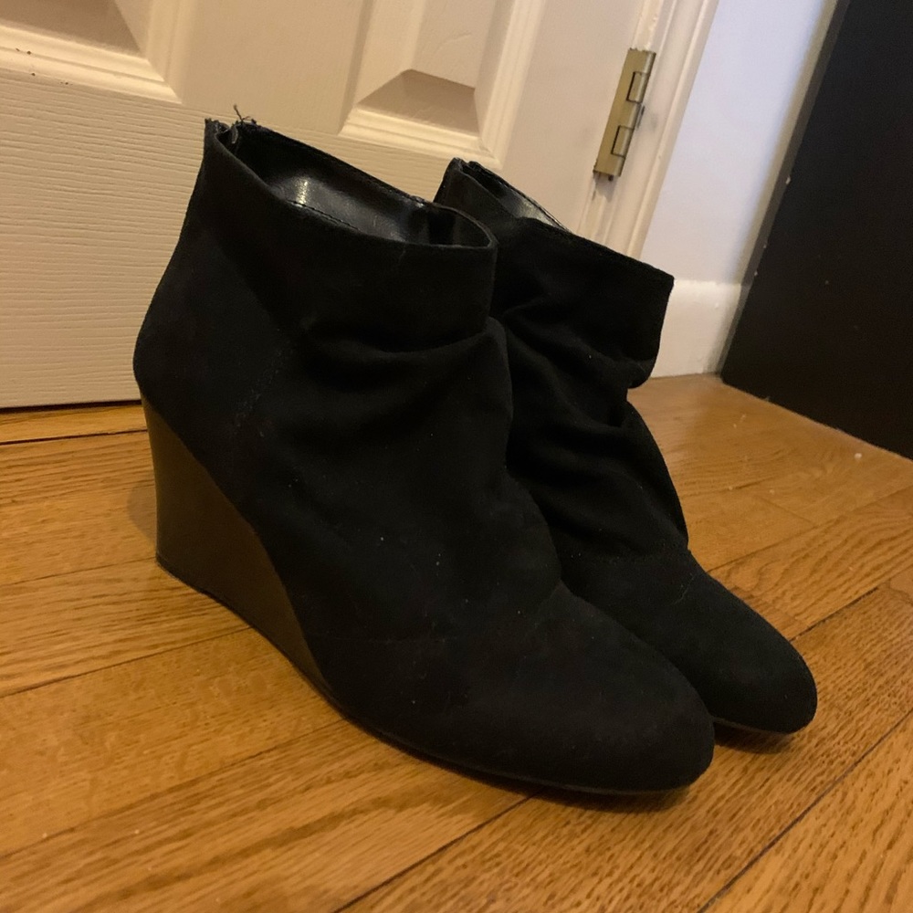 Express Wedge Booties